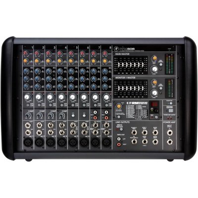 Mackie PPM608 Powered 8 Channel Mixer w/ Effects (1000W)