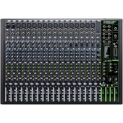 Mackie ProFX22v3 Professional 22 Channel 4-Bus Mixer with Effects & USB EU Plug