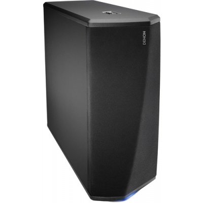 Denon DSW-1H Wireless Subwoofer Simply plug-in to wall power and play.