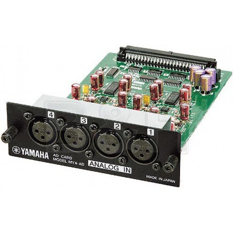 Yamaha MY4-AD XLR x 4  I/O Interface Card