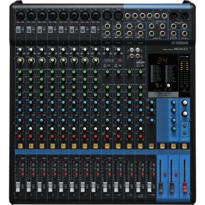 Yamaha MG16XU - 16-Input Mixer with Built-In FX and 2-In/2-Out USB Interface