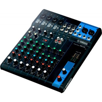 Yamaha MG10 10-Channel Mixing Console, Mic Preamps, Pad Switch, Analog Mixing Console