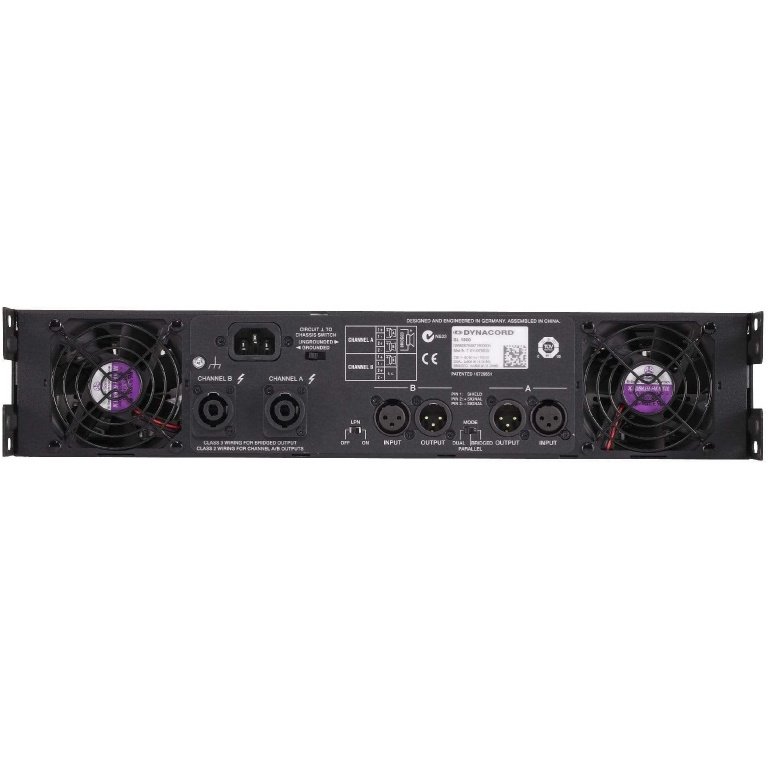 Dynacord SL 1800 2x900W Power Amplifier