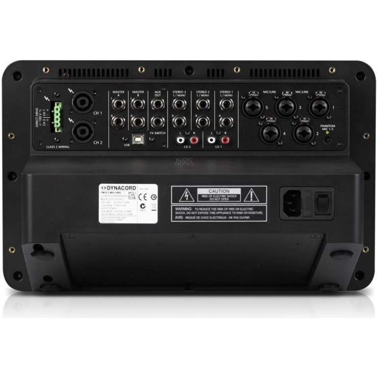 Dynacord PM 502, 8 Channel Compact Powered Mixer