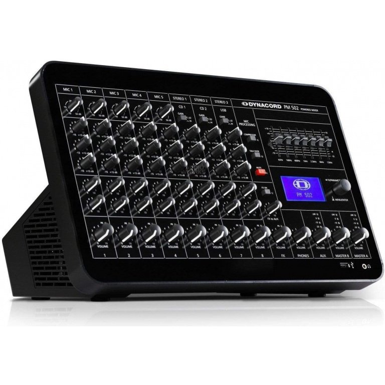 Dynacord PM 502, 8 Channel Compact Powered Mixer
