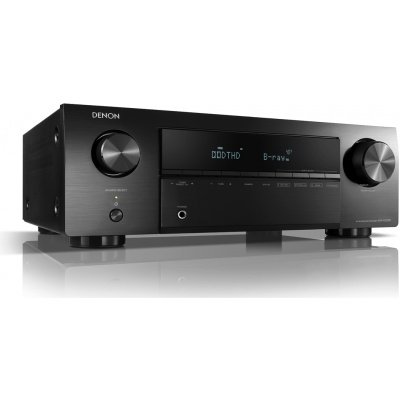 Denon AVRX - 250BT 5.1 Ch Processing, Dolby TrueHD, DTS- HD Master Audio Bluetooth Music Streaming AV Receiver
