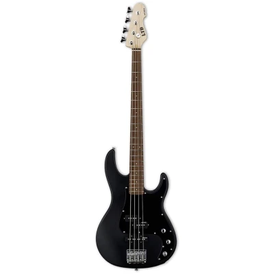 ESP LTD - AP-204 4-String Bass - Black Satin Finish