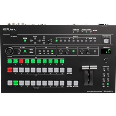 Roland Video V-800HD Mk2 8-Channels HD-SDI/DVI-D Multi-Format Video Switcher