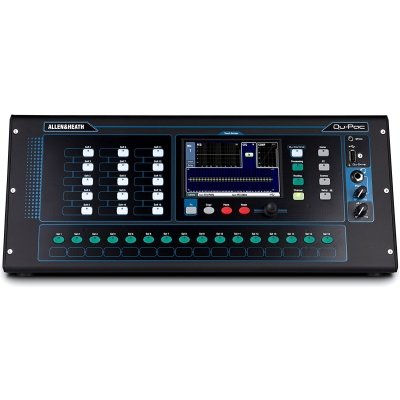 Allen & Heath Qu-PAC Compact Digital Mixer: 16 Mic/Line, 12 XLR outs, Touchscreen