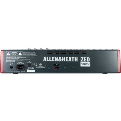 Allen & Heath ZED16FX 10 Mic/Line Inputs, 3 Stereo Sources USB, FX and Sonar X1 L E