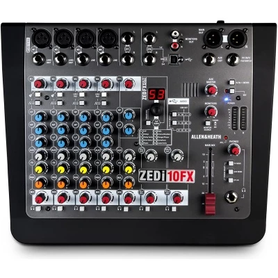Allen & Heath ZEDi-10FX  10-Channel Live + USB Recording Mixer with FX