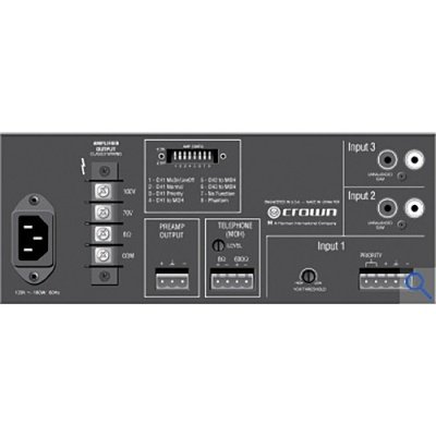 Crown Audio G135MAE60 3x1 35W Commercial Mixer/Amplifier