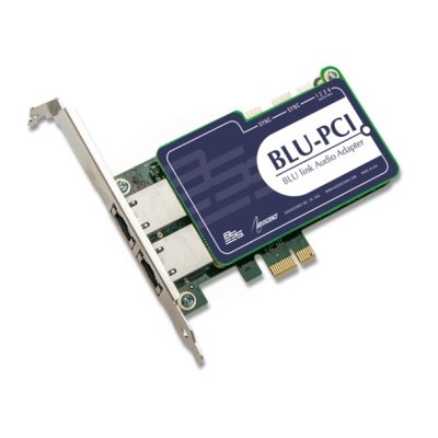 BSS Audio BLU-PCI 64 Channel PCI Express Sound Card - BLU link