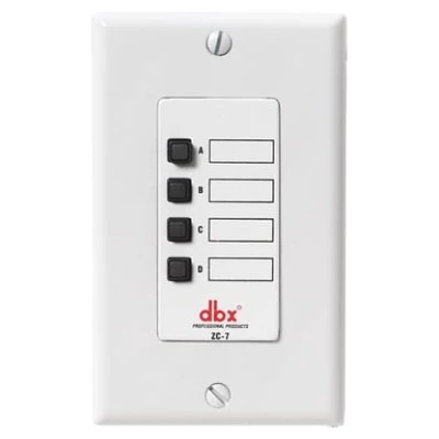 DBX ZC7 Wall-Mounted Zone Controller