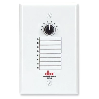 DBX ZC9 Wall-Mounted Zone Controller