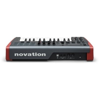 Novation Impulse 25  25 Key MIDI Controller Keyboard with 8 Velocity Sensitive Pads and Automap Support