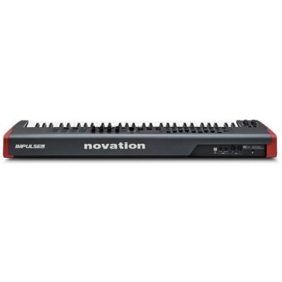 Novation Impulse 61 61 Key MIDI Controller Keyboard with 8 Velocity Sensitive Pads and Automap Support