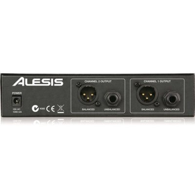 Alesis MICTUBEDUO Stereo Tube Microphone Preamplifier