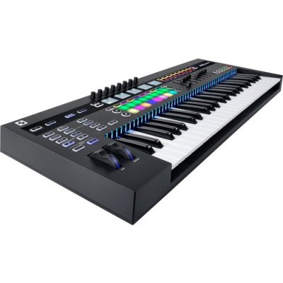 Novation 49SL MkIII  49 Key MIDI Controller Keyboard with 16 Velocity Sensitive Pads and 8 Track Sequencer