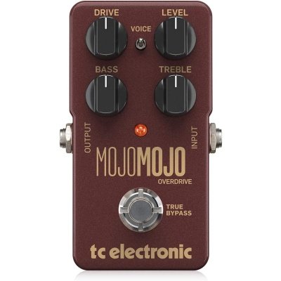 TC Helicon MOJOMOJOOVERDRIVE Stompbox Overdrive with Voicing Switch
