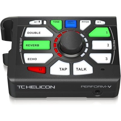 TC Helicon PERFORMV Mic-Stand Mount Vocal Processor