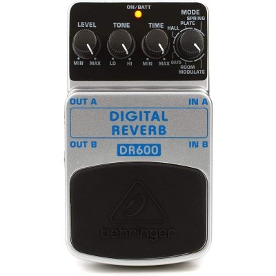 Behringer DR600 Guitar Effects Pedal Digital Reverb