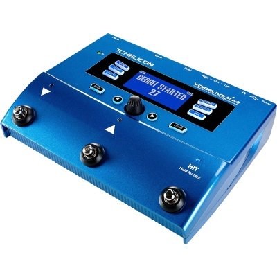 TC Helicon VOICELIVEPLAY Stompbox Vocal FX & Harmonies 200+ Song & Artist Inspired Preset