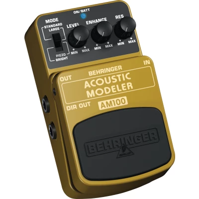 Behringer AM100 Guitar Effects Pedal Acoustic Modeler