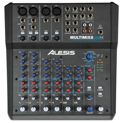 Alesis MM8USBFXPTOOLS 8 Channel/Recording Interface w/ Effect