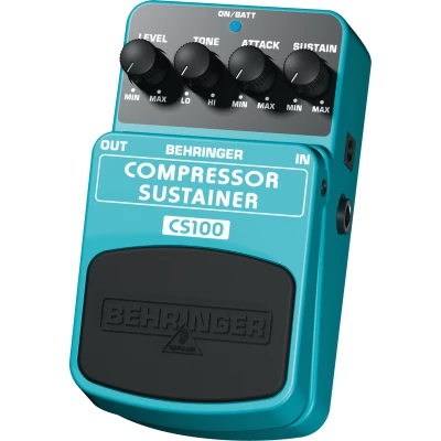 Behringer CS100 Guitar Effects Pedal Compresor/Sustaner