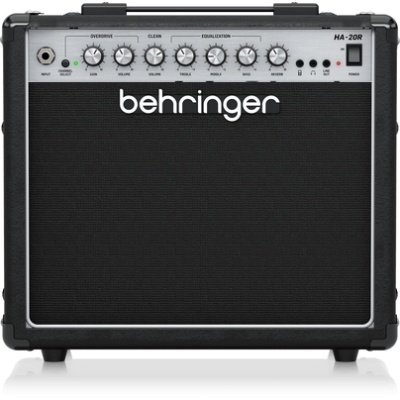 Behringer HA20R Amplifier Guitar, 20W with 2 Channels & 1x8" Bugera Speaker