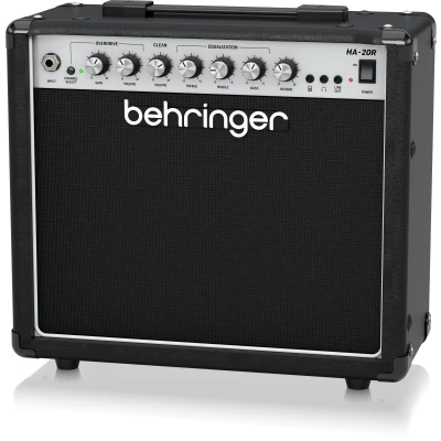Behringer HA20R Amplifier Guitar, 20W with 2 Channels & 1x8" Bugera Speaker