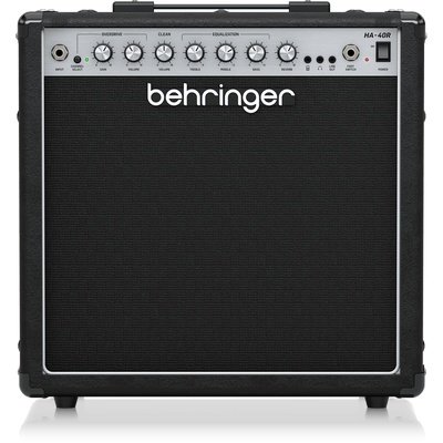 Behringer HA40R Amplifier Guitar, 40W with 2 Channels & 1x10" Bugera Speaker