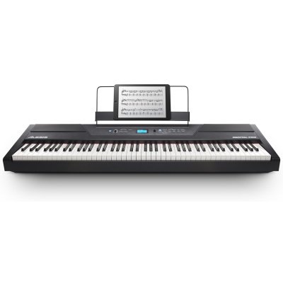 Alesis RECITALPRO 88-Key Digital Piano with adjustable velocity sensitivity