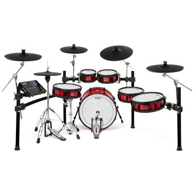 Alesis STRIKEPROSPECIALEDITION Eleven-Piece Prof. Electronic Drum Kit with Mesh Heads