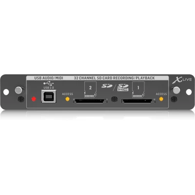 Behringer XLIVE Expansion Card 32 channel Live Recording and Playback for X32 Series