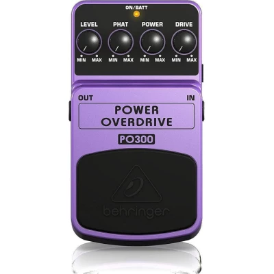 Behringer PO300 Guitar Effects Pedal Power Overdrive