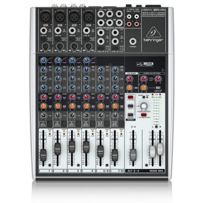 Behringer 1204USB Mixer Audio 12 CH (4Mono & 4 Stereo) w/ USB Interface