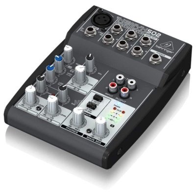 Behringer 502 Mixer Audio 5 CH (1Mono & 2 Stereo)