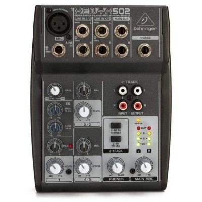 Behringer 502 Mixer Audio 5 CH (1Mono & 2 Stereo)