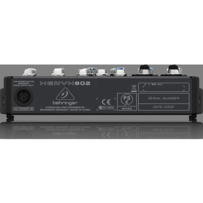 Behringer 802 Mixer Audio 6 CH (2Mono & 2 Stereo)