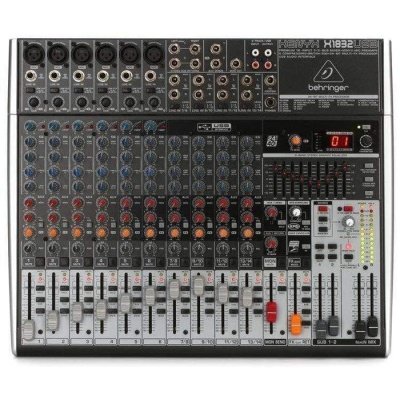 Behringer X1832USB Mixer Audio 18 CH (6 Mono & 4 Stereo)