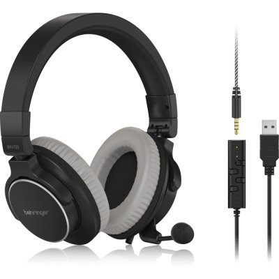 Behringer BH470U Headphone with detachable Mic and USB Cable