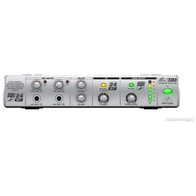 Behringer MIX800 Karaoke Machine Voice Canc/24Bit-40kHz/DualEQ