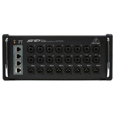 Behringer SD16 Digital Stage Box I/O, w/ 16 Remote-Controllable Preamps & 8 Output