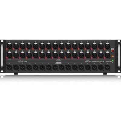 Behringer S32 Digital Snake I/O Box W/32in 16out Midas Mic Preamp