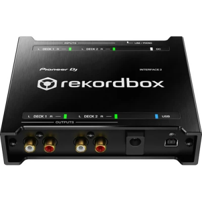 Pioneer DJ Interface 2 - Audio Interface with rekordbox dj and dvs