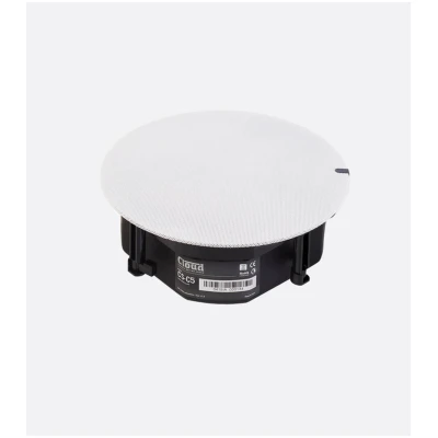 Cloud CS-C5W 5 2-Way In-Ceiling Speakers with Magnetic Grill and Steel Back Can
