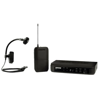 Shure BLX14UK/P98HX-K14 Wireless Instrument System with PGA98H Clip-On Horn Microphone