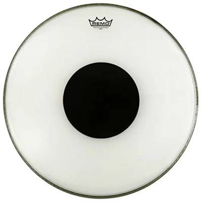 Remo CS-1320-20 Bass, CONTROLLED SOUND®, Clear, 20" Diameter, Clear Dot On Top